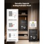 VEVOR Cassaforte a Caduta da ca. 365 mm Cubi con Ampia Fessura Frontale, Cassaforte con Fessura di Deposito con Tastiera Digitale e 2 Livelli e Chiavi di Riserva per Ricevute Bancarie in Contanti
