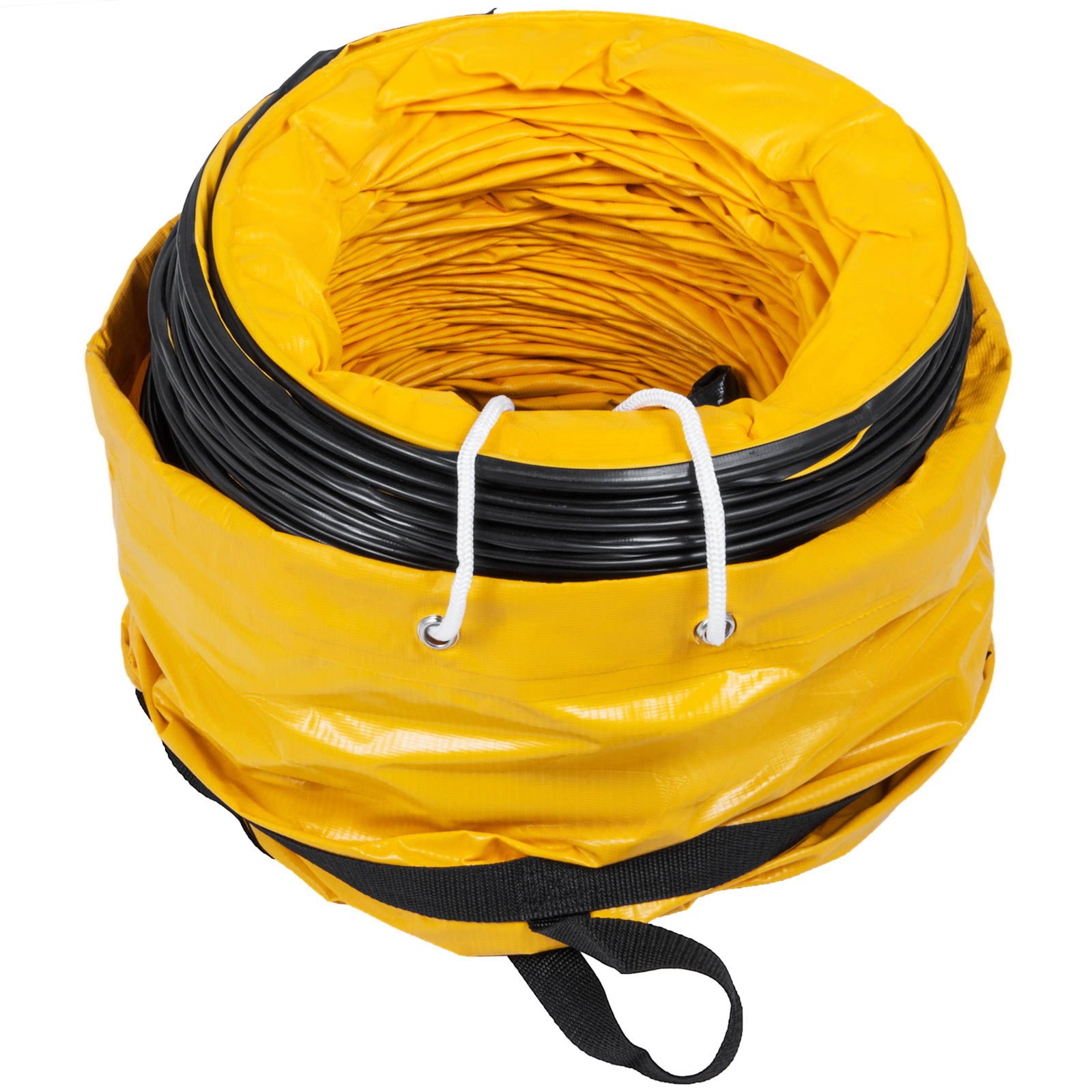 Tubo Flessibile In Pvc 7.6m Condotto Aspirazione Diametro 250mm Con Borsa