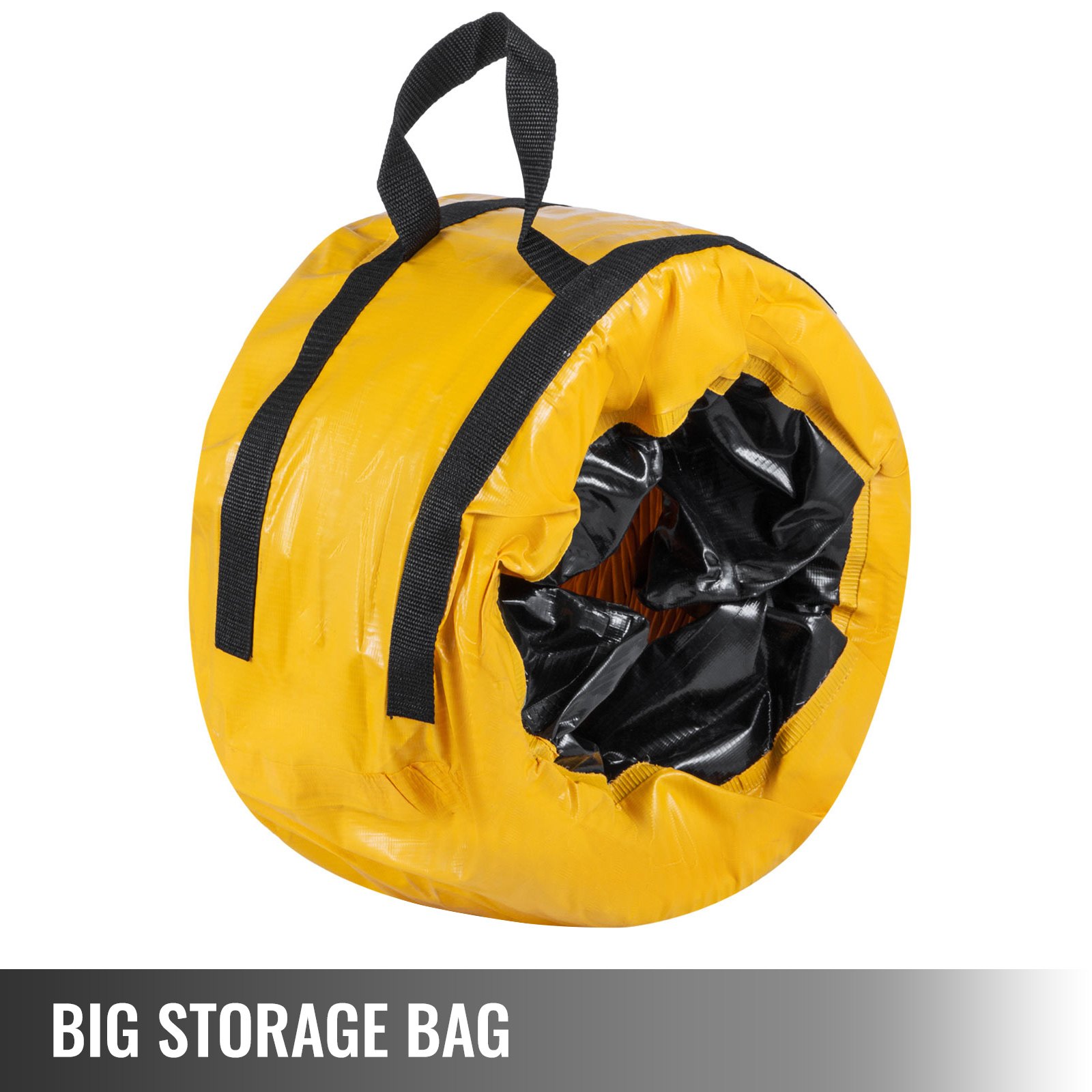 Tubo Flessibile In Pvc 7.6m Condotto Aspirazione Diametro 250mm Con Borsa