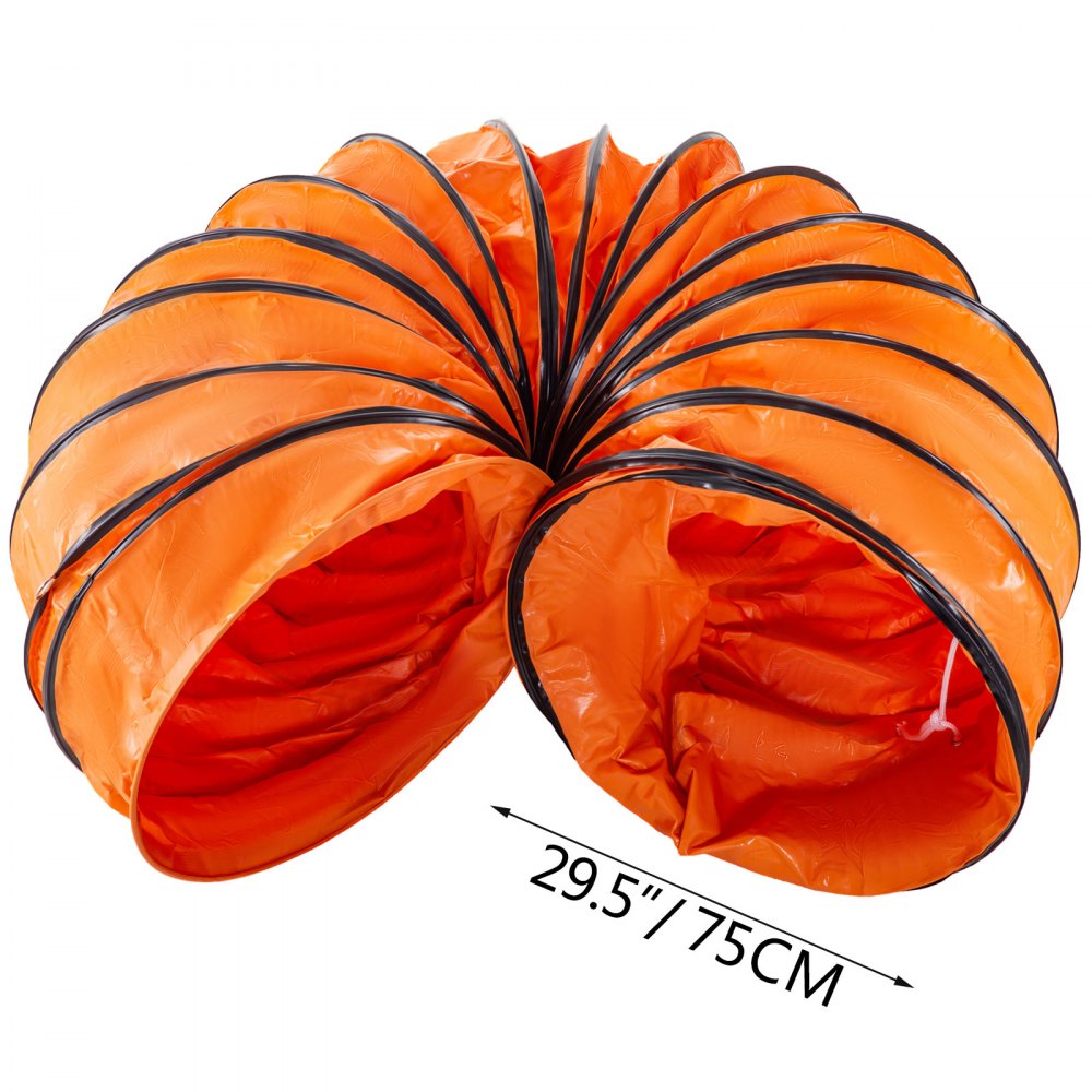 Tubo Condotto 3m φ750mm Aria Riscaldamento Di Aspirazione Flessibile 2 Ganci