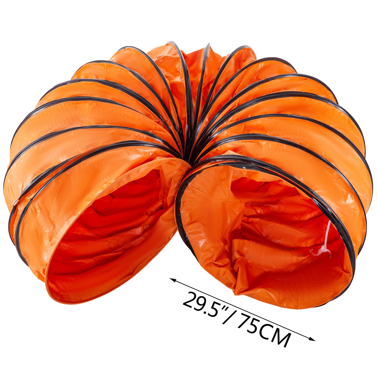 Tubo Condotto 3m φ750mm Aria Riscaldamento Di Aspirazione Flessibile 2 Ganci