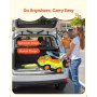 VEVOR Macchinina a Spinta Giocattolo Auto per Bambini, Capacità 25 kg, con Spondina di Sicurezza, Maniglia, Macchina Cavalcabile per Bambini per Sviluppo Muscolare ed Equilibrio