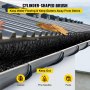 VEVOR Spazzola per grondaia Easy on Gutter Guard 5" Spazzola per grondaia con setola 15 FT