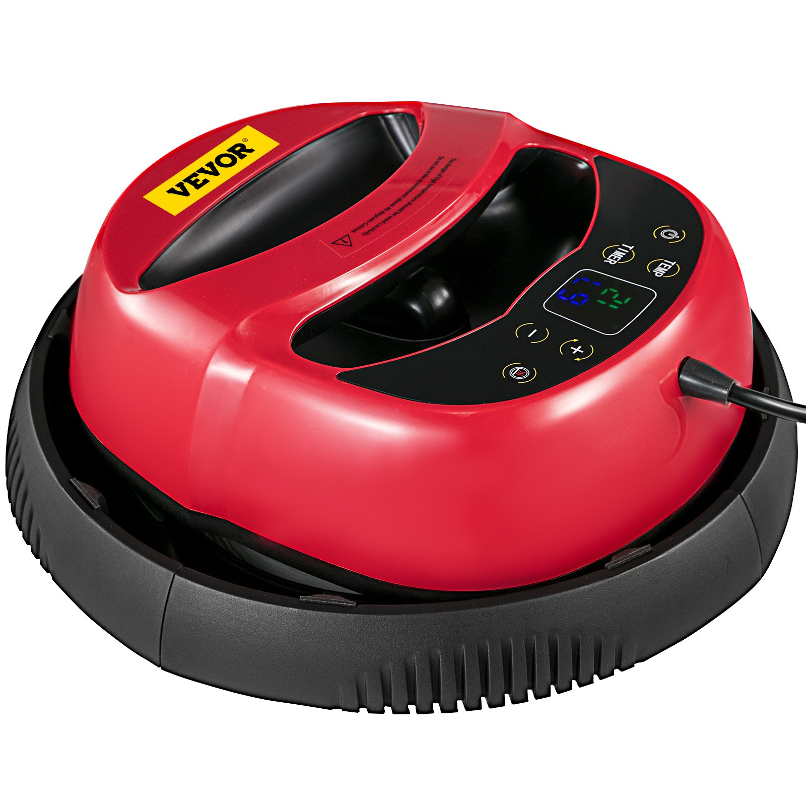 VEVOR Pressa a Caldo per Magliette Easy Mini Press Black & Red 12x10