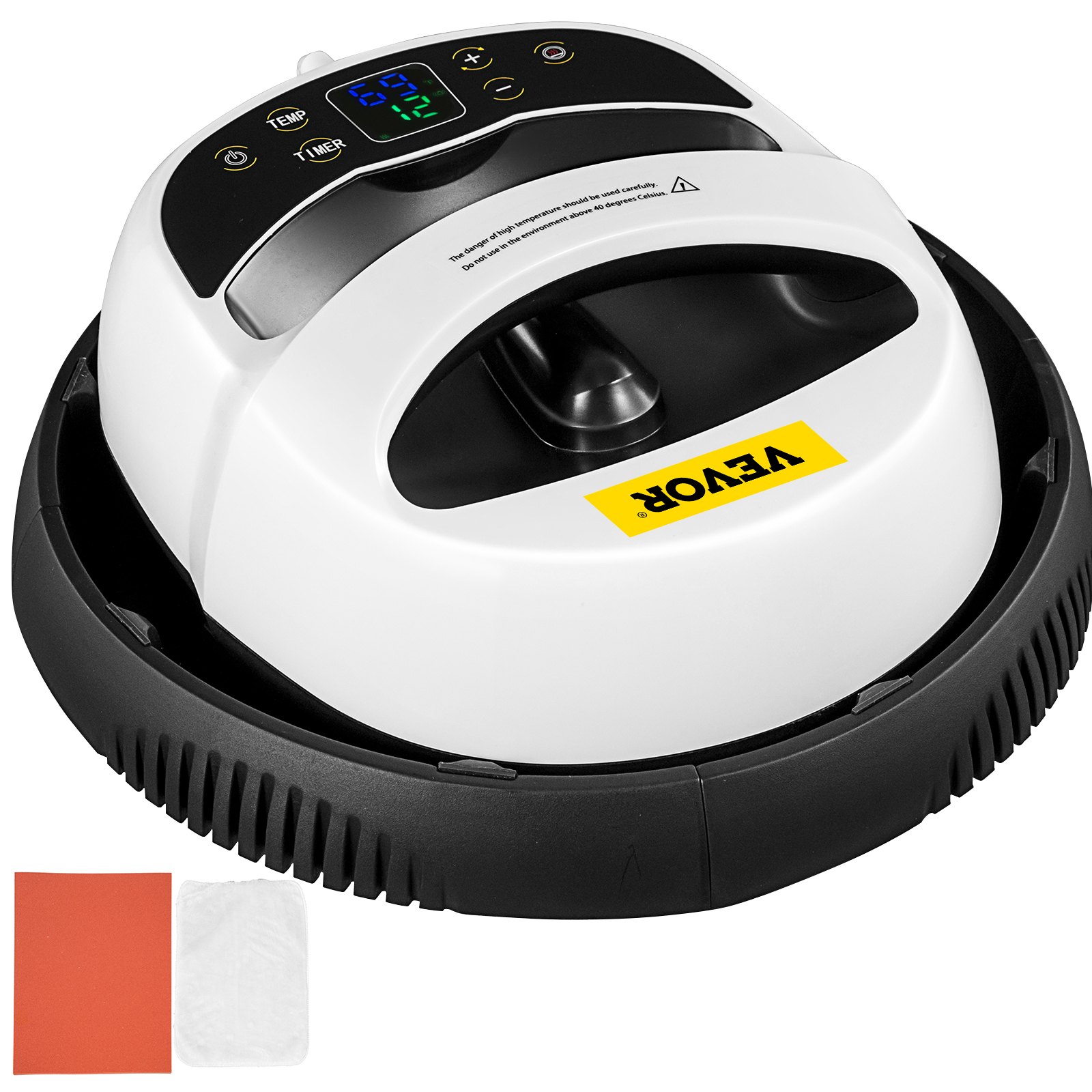 Pressa A Caldo Mini Per Magliette Press 12x10 Pollici Imposta La Durata 2 In 1