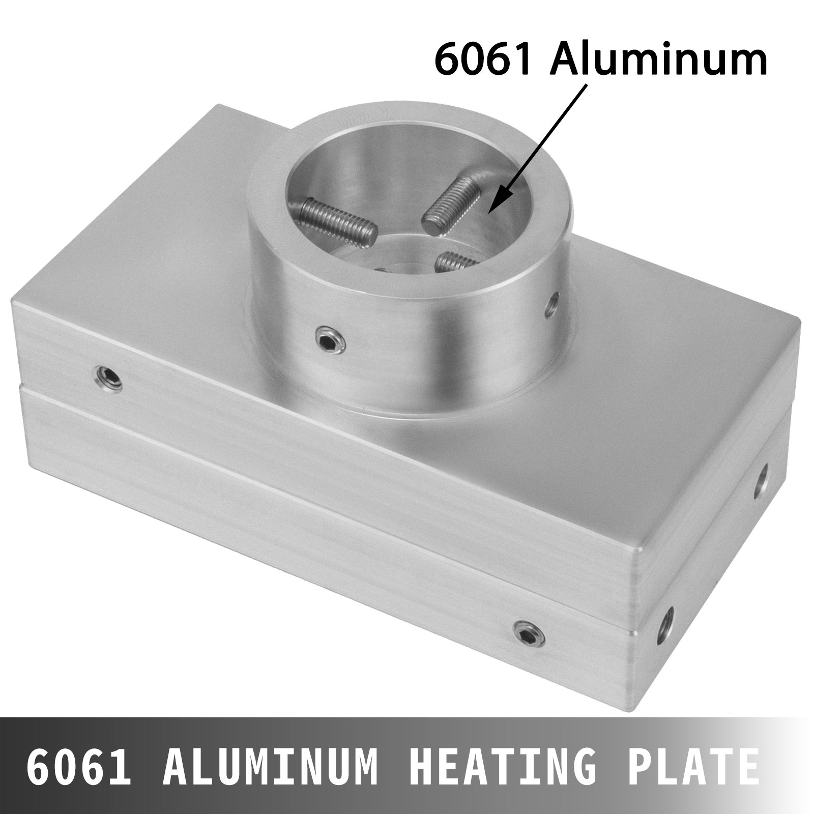 4"x7" Colofonia Pressa Di Calore Piatto Kit Diy Doppio Riscaldatore