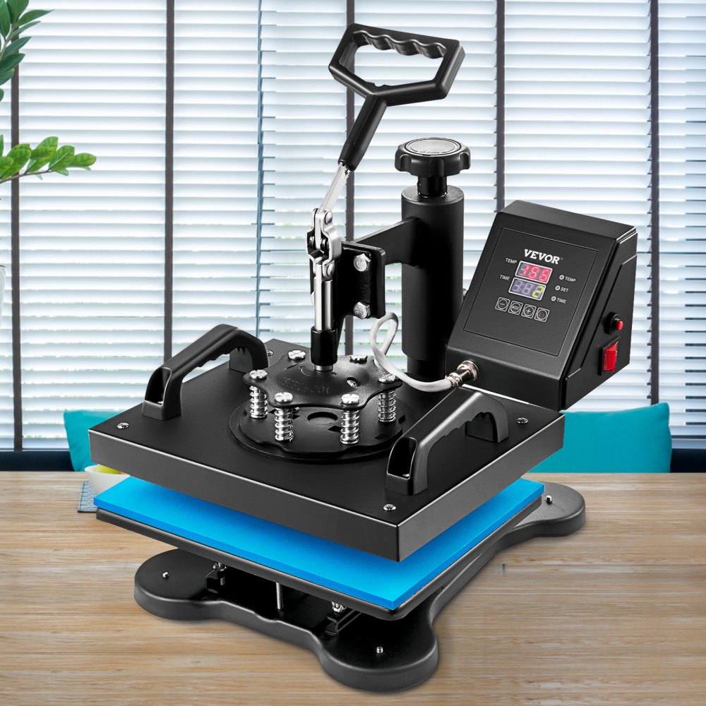 VEVOR Termopressa Pressa a Caldo Trasferimento 30x24cm Calore Pressa Heat Press