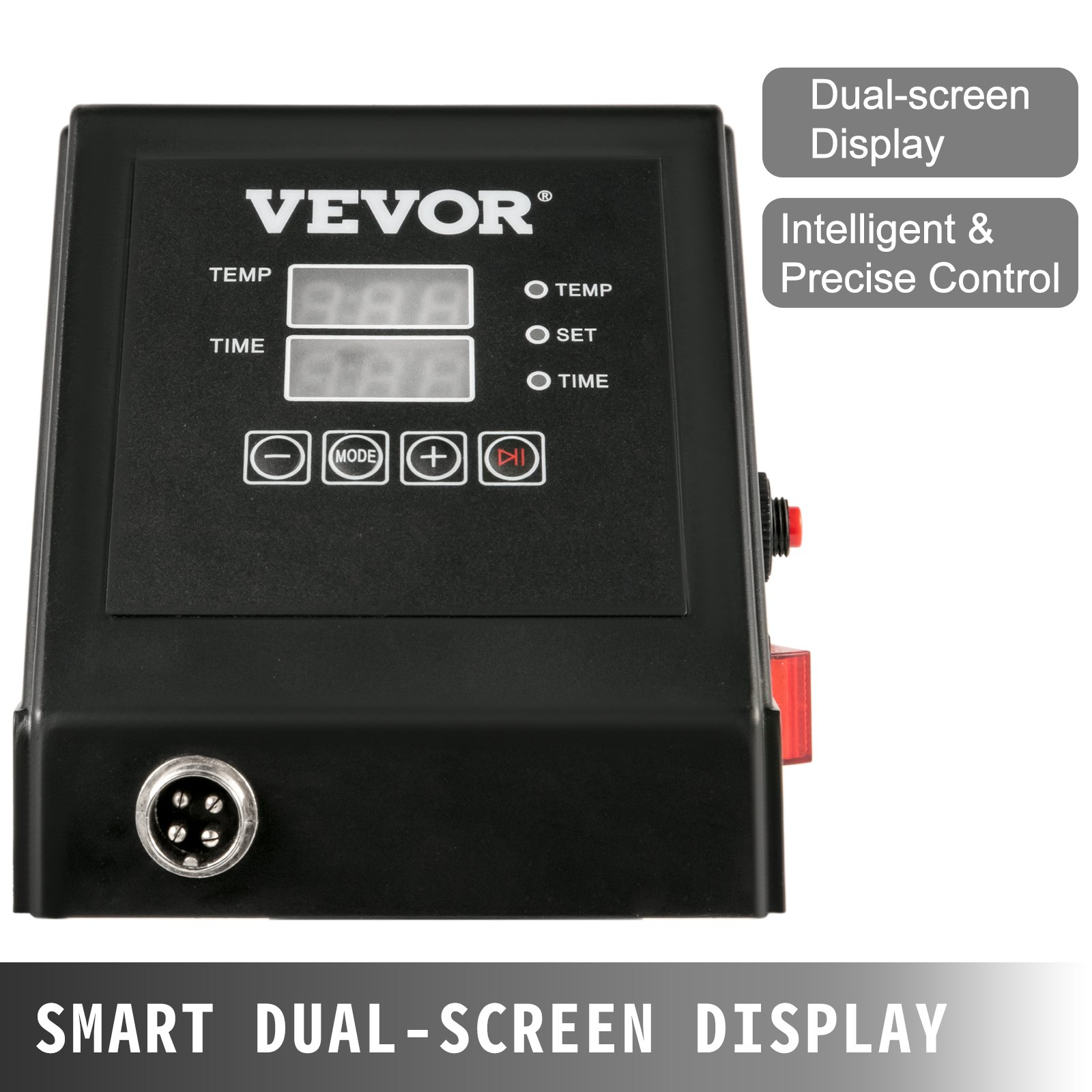 Vevor Scatola Di Controllo Della Pressa A Caldo 1250w Controllore Lcd Digitale