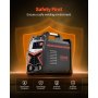 VEVOR Saldatrice TIG da 140 A e Ampio Display LED - TIG a Impulsi CC/MMA a Impulsi CC/TIG/MMA Lift (Stick), Saldatrice a Doppia Tensione 110 e 220 V con Controllo Inverter IGBT Hot Start