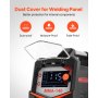VEVOR Saldatrice TIG da 140 A e Ampio Display LED - TIG a Impulsi CC/MMA a Impulsi CC/TIG/MMA Lift (Stick), Saldatrice a Doppia Tensione 110 e 220 V con Controllo Inverter IGBT Hot Start
