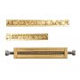 VEVOR Hot Stamp Letters Brass Stamping Tools 26-Piece Flexible Letters, Compatible with VEVOR Stamping Machine, Flexible A to Z Alphabet Stamp Set, with Hex Wrench, Nuts, Screws, Bracket, Tweezers