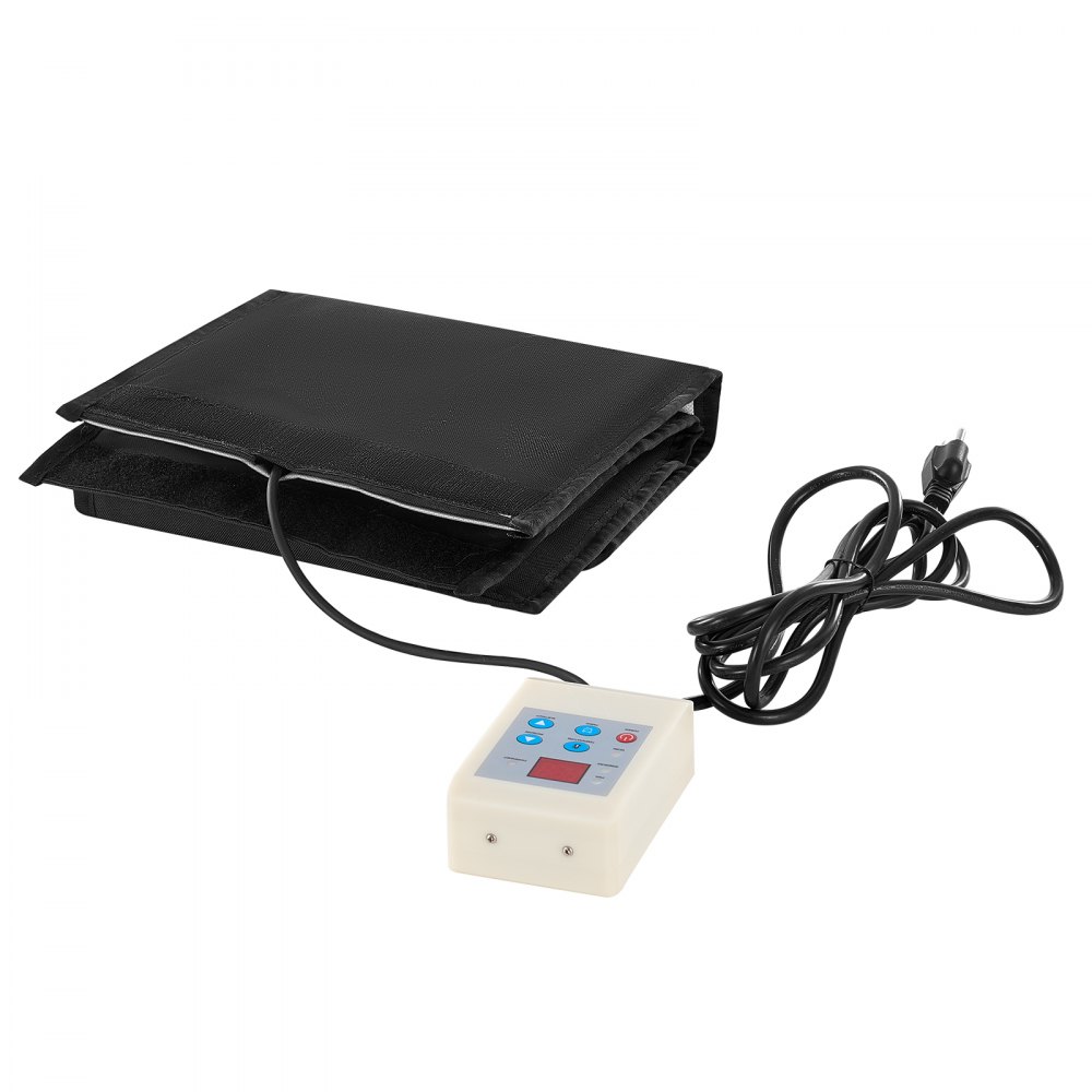 VEVOR Coperta Riscaldante a Tamburo Metallico 5gal 19L 250W Termostato Indipendente