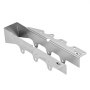 VEVOR 50 Pezzi di Ganci per Travi, Dimensioni Interne 40 x 38 x 199 mm, Gancio Soffitto Antiuragano con Rivestimento Antiruggine, Staffe di Fissaggio per Travi del Pavimento e del Soffitto