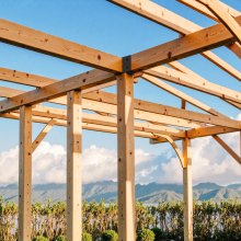 VEVOR Staffa per Travetti Scomparsa, a Flangia Nascosta per Esterni 51 x 46,5 x 94 mm con Viti, Staffa Leggeri in Acciaio per Travi da 49 x 92 mm, Altalena, Recinzione, Scivoli in Legno, 24 Pezzi