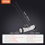 VEVOR Magnetic Sweeper, Magnetic Sweeper 77-113 cm, Magnetic Sweeper, Magnetic Broom, Magnetic Broom, Magnetic Lifter, 20.4 kg Magnetic Force, Magnetic Chip Collector, Floor Sweeper, Sweeping Machine