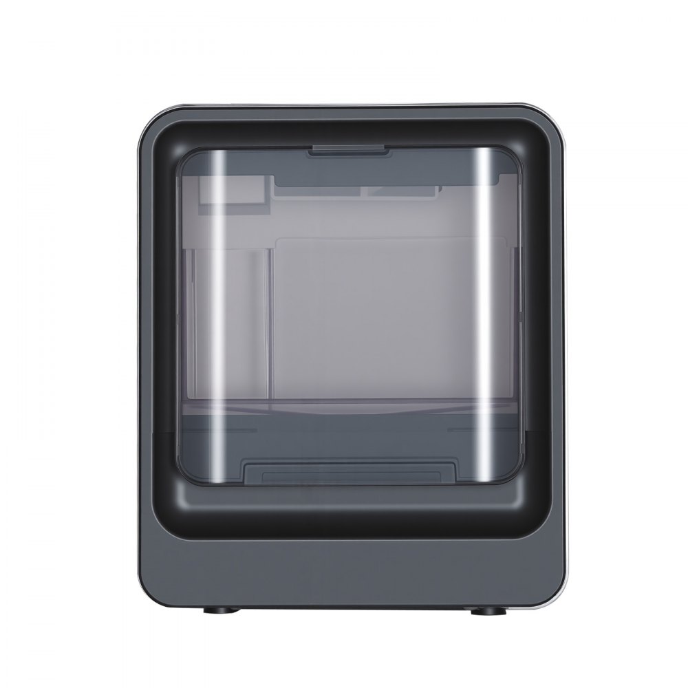 VEVOR Macchina per Ghiaccio da Tavolo 15 kg al Giorno, Vaschetta per Cubetti di Ghiaccio Autopulente con Paletta, Macchina per Cubetti di Ghiacci per Casa, Cucina, Ufficio, Bar, Feste, Bevande