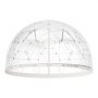 VEVOR Tenda a Cupola Geodetica da Giardino, 4,6 x 2,7 m, per Esterni, per 10-14 Persone, Resistente alle Intemperie, con Finestra, Tenda a Cupola per Cortili, Campeggio, Feste, Matrimoni