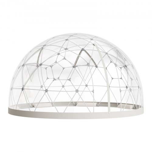 Outsunny Tenda Igloo 4 Posti – Doppio Strato 4 Stagioni – Dimensioni 300x250x130 Cm – Famiglia Campeggio