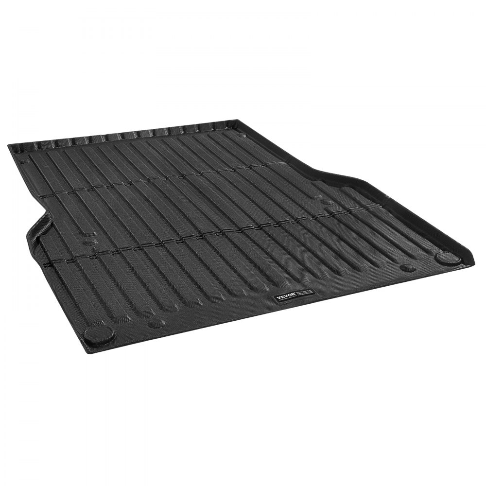 VEVOR Truck Bed Mat Compatible with Toyota Tacoma 2005-2023, TPE Truck Bed Mat 1520 x 1360 x 45 mm, Black Thick Mattress, Ideal for Transporting Goods