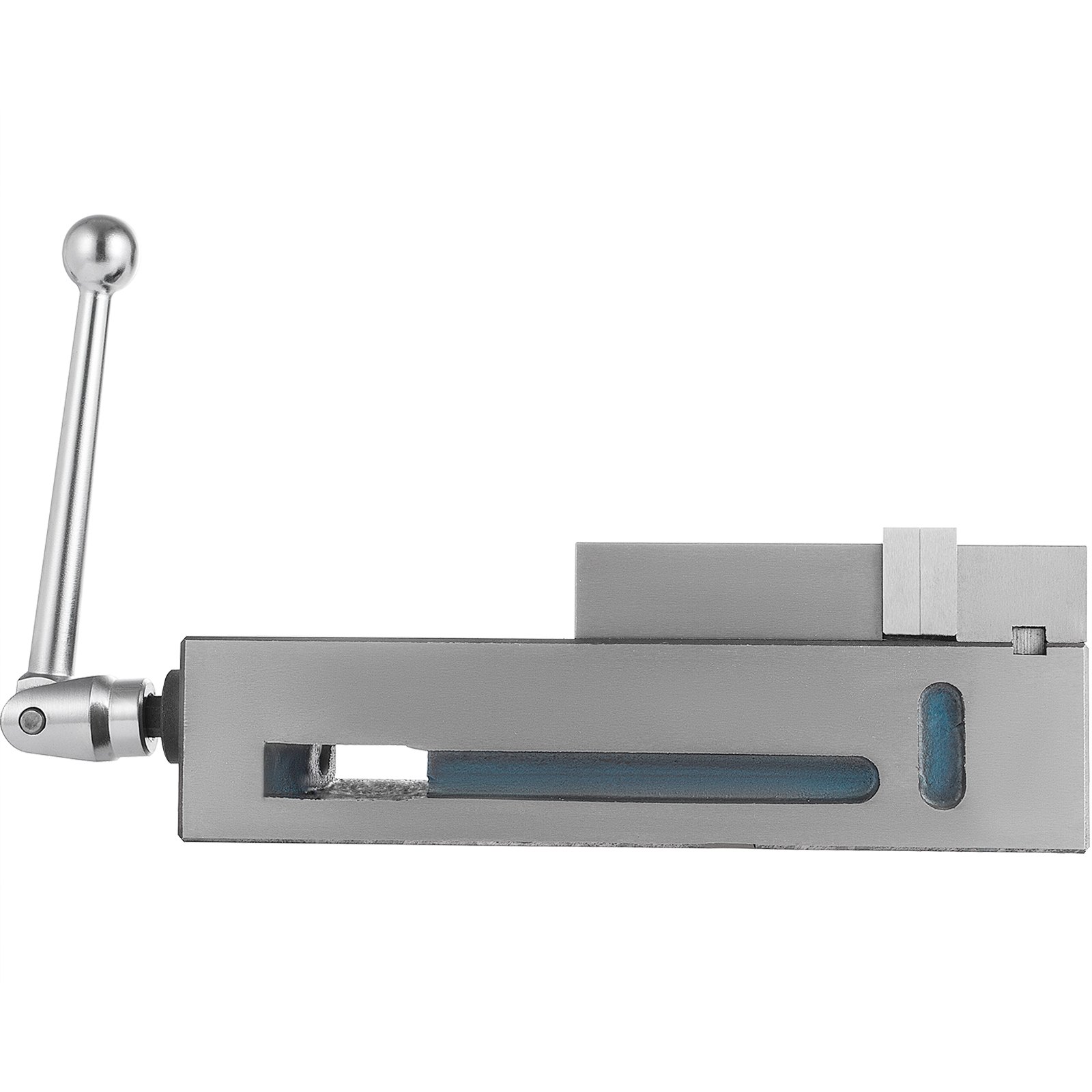 VEVOR Morsa con Bloccaggio di Precisione Apertura Ganasce 4,7 Pollici, Morsa da Banco Forza di Chiusura Massima 19 KN, Morsa per Trapano a Colonna Peso 22,8 Libbre, Morsa da Falegname 36 x 16 x 17 CM