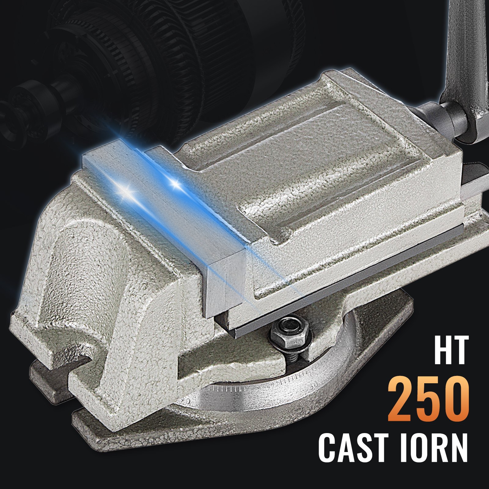 Morsa Da Tavolo 100mm Precisione Fresatura Vise Temprato Metallo Fresatrice Vice