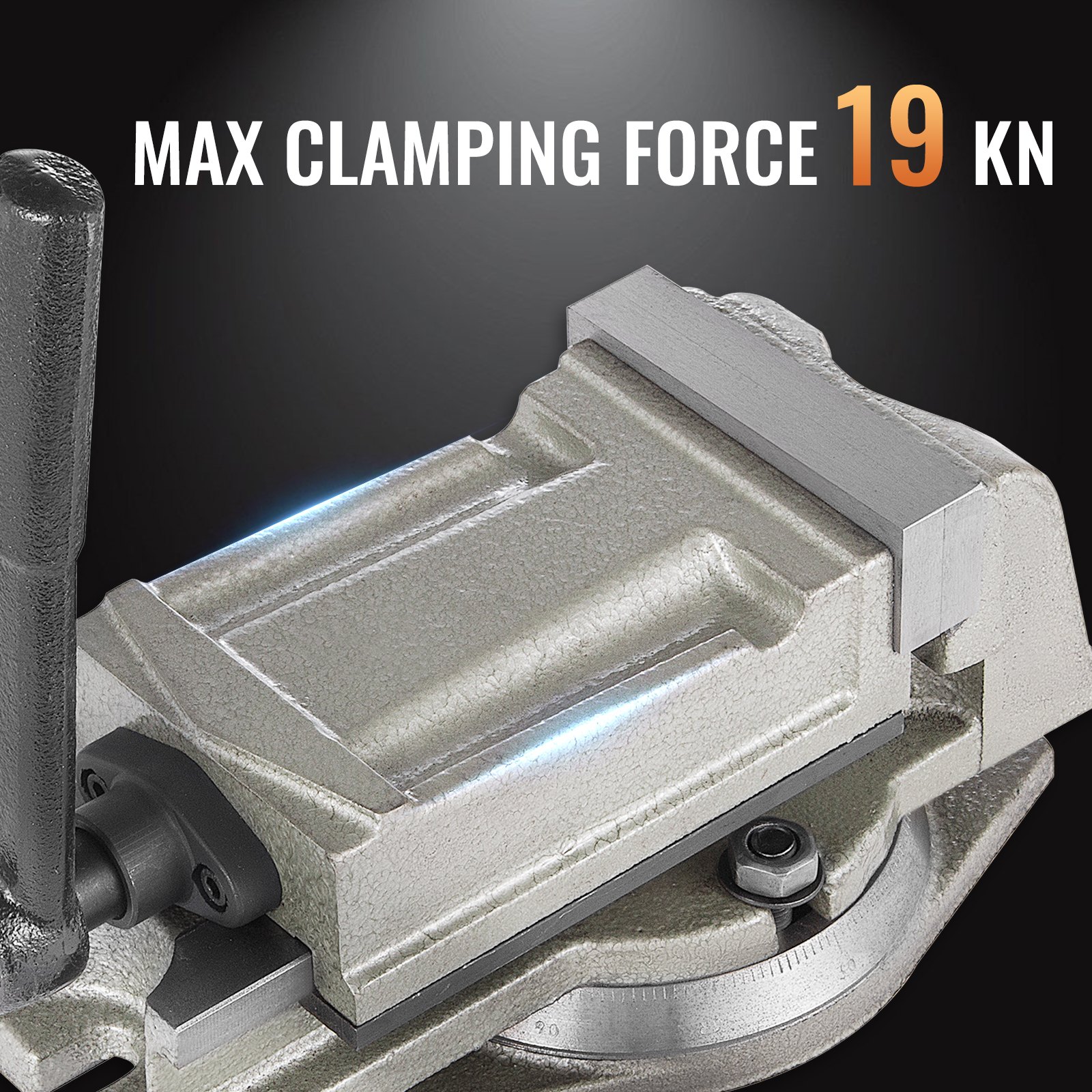 Morsa Da Tavolo 100mm Precisione Fresatura Vise Temprato Metallo Fresatrice Vice