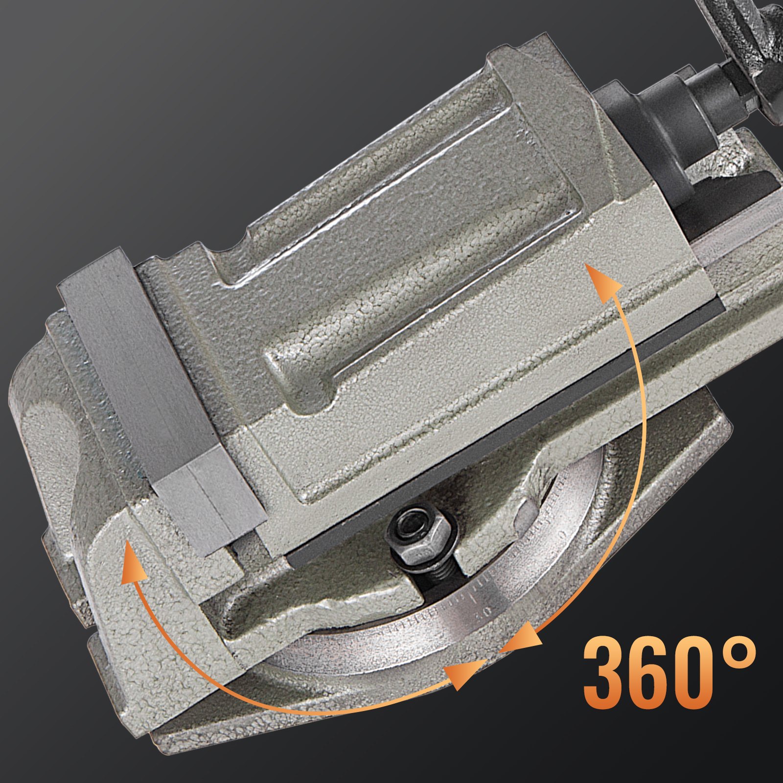 Morsa Da Tavolo 100mm Precisione Fresatura Vise Temprato Metallo Fresatrice Vice