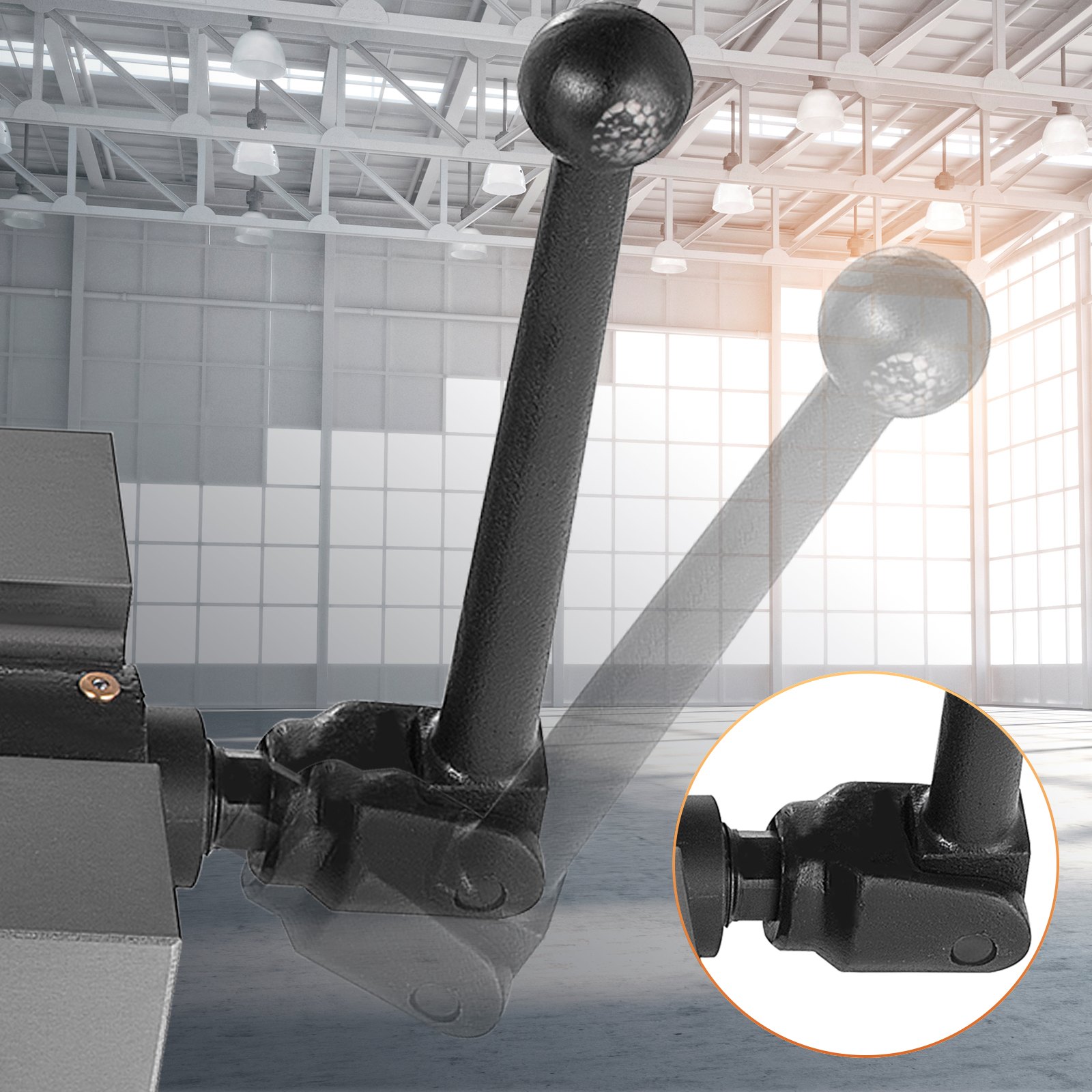 Morsetto Da Banco Ad Alta Precisione Larghezza Da 6,3" Mascella Morsa Fissa Cnc