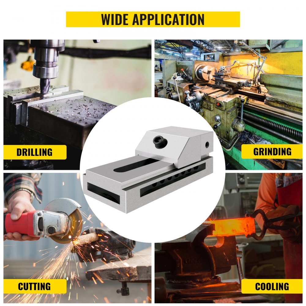 Vevor Morsa Di Precisione Macchine Utensili Cnc Alta Precisione 0,0002 Pollici