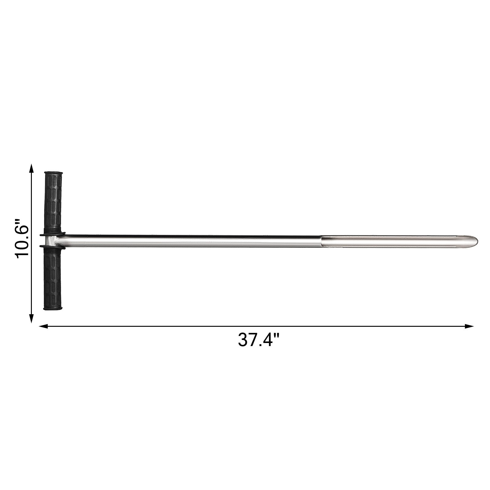 VEVOR Campionatore a Sonda Lunghezza 95cm in Acciaio Inox 304 con Pedale