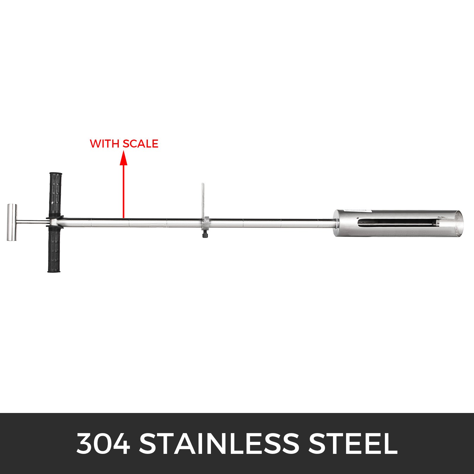 Suolo Umidita' Misuratore Campionatore Di Terreno 102cm W-stile Con Pedale