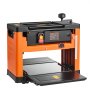 VEVOR Pialla a Spessore, 330 mm Larghezza, Banco Elettrico Motore da 2000 W e 23500 Giri/min, Testa di Taglio a Spirale con 24 Inserti, Velocità Singola, per Materiali in Legno Duro e Tenero