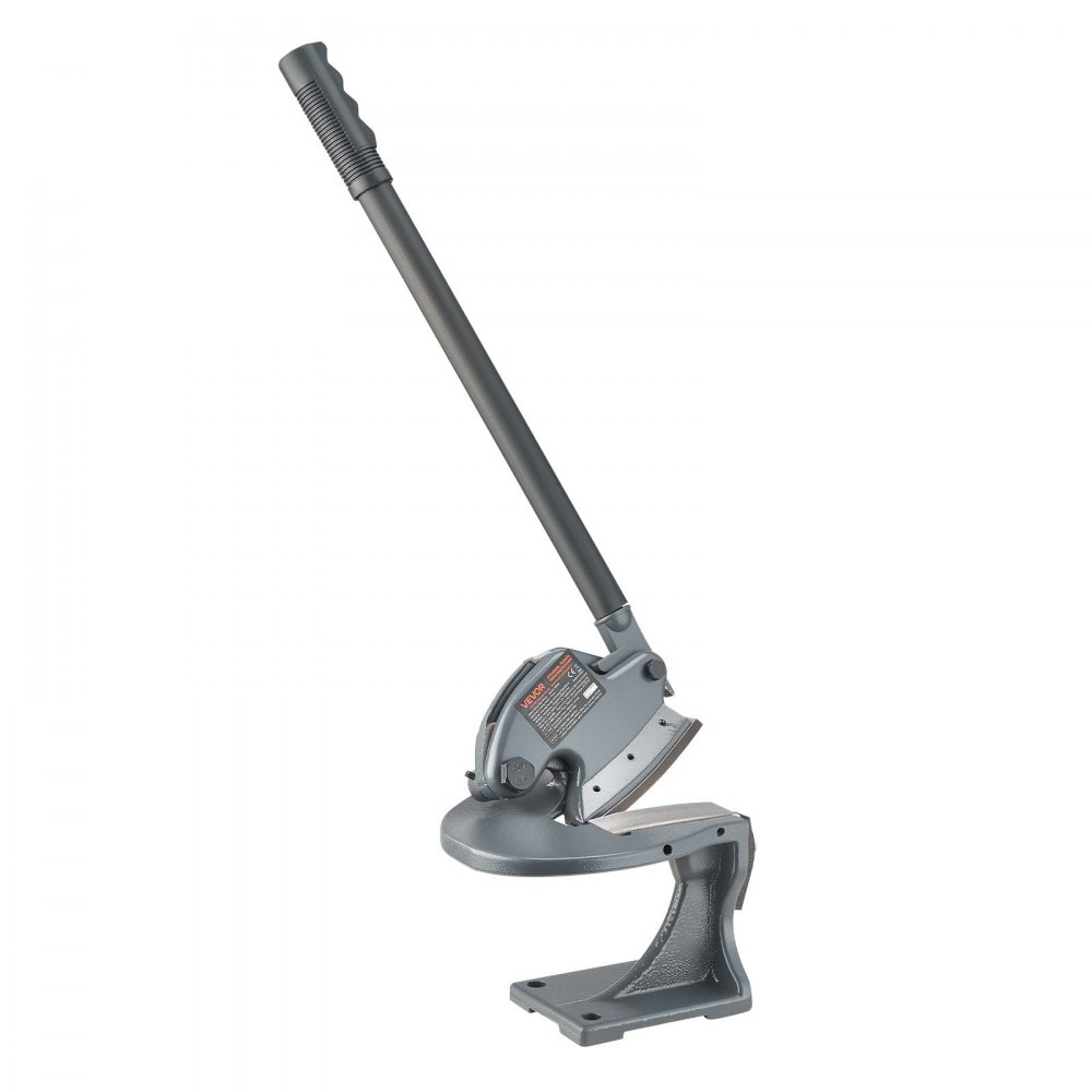 VEVOR Cesoia a Leva Lamiera, Taglierina di Cesoie di Riparazione, Taglierina da Banco Senza Gola, Forbici Manuale Spessore di Taglio Massimo 1,9 mm per Acciaio, Rame, Barre d'Armatura, Alluminio