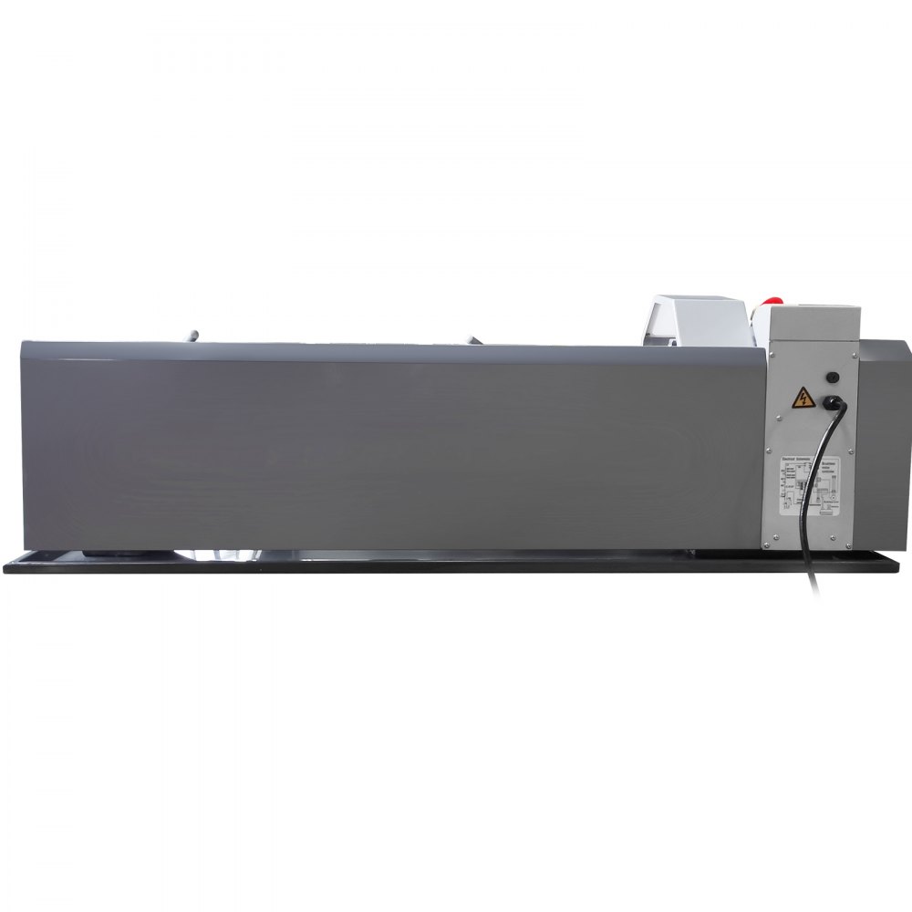 VEVOR Tornio da Banco per Metallo Motore 750W in Ghisa HT200 Velocità tra 50-2500 giri/min Variazione Costante, Tornio Elettrico per Metalli 120 x 34 x 36 cm Cono Mandrino MT5 Diametro Mandrino 125mm