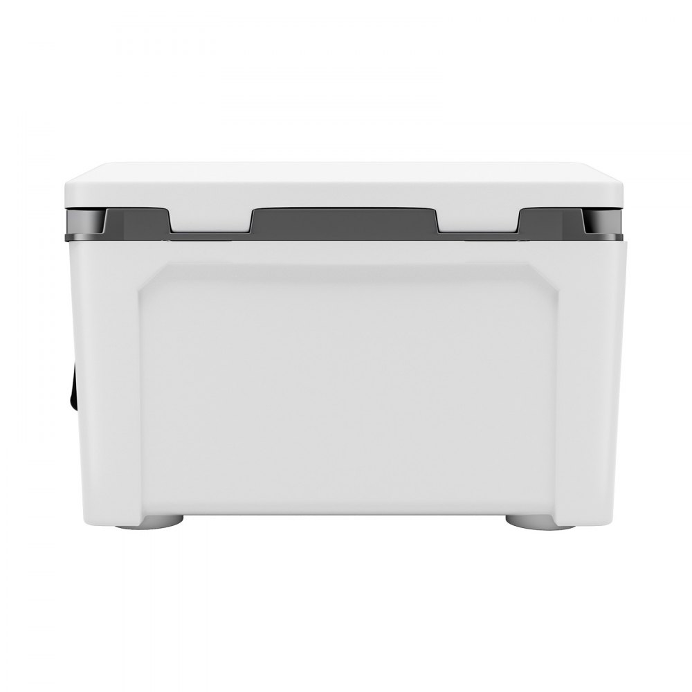 VEVOR Portable Cooler Box, Hard Cooler Box (38 Qt / 26 Cans) with Ice Storage & Sturdy Handles, Insulated Portable Cooler Box Made of Durable Material, Suitable for Family Picnics and Short Trips