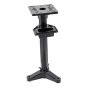 VEVOR Supporto per Smerigliatrice da Banco, Piedistallo da Pavimento per Smerigliatrice Morsa con Piastra di Montaggio 27 x 27 cm, Fessure di Montaggio Contenitore per l'Acqua, Altezza 840 mm