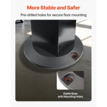 VEVOR Supporto per Smerigliatrice da Banco Piastra di Montaggio 28 x 17 cm