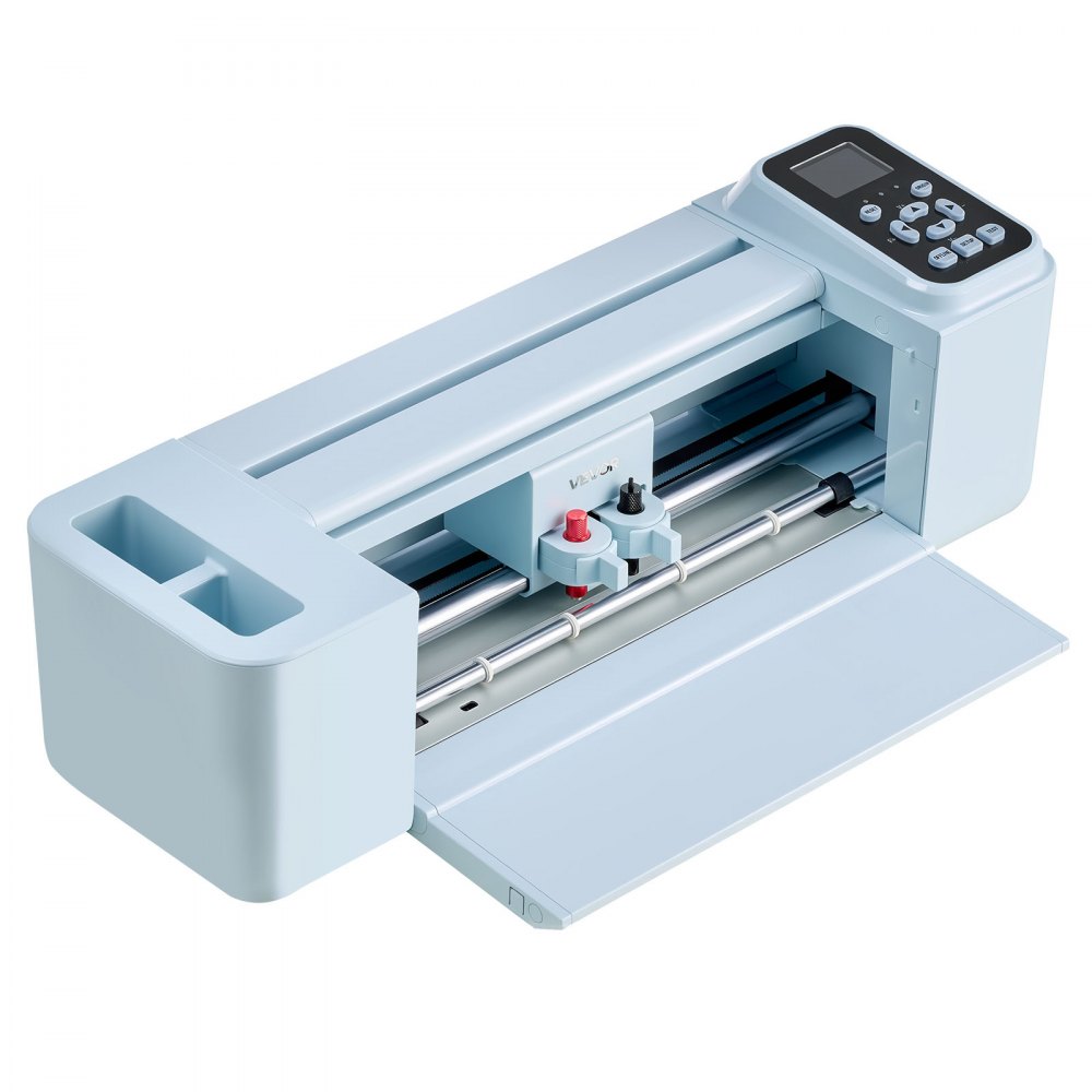 VEVOR Macchina da Taglio per Vinile 305 mm Plotter da Taglio Vinile, Kit Termovinile con Accessori Oltre 5000 Risorse di Progettazioni Integrate Sistema Compatibile Android iOS Mac Windows