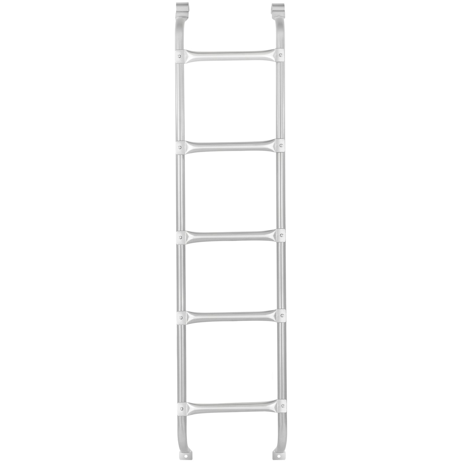 Vevor Scala Di Fuga Scala Antincendio Di Argento A 5 Gradini 65 X 15,5 Pollici