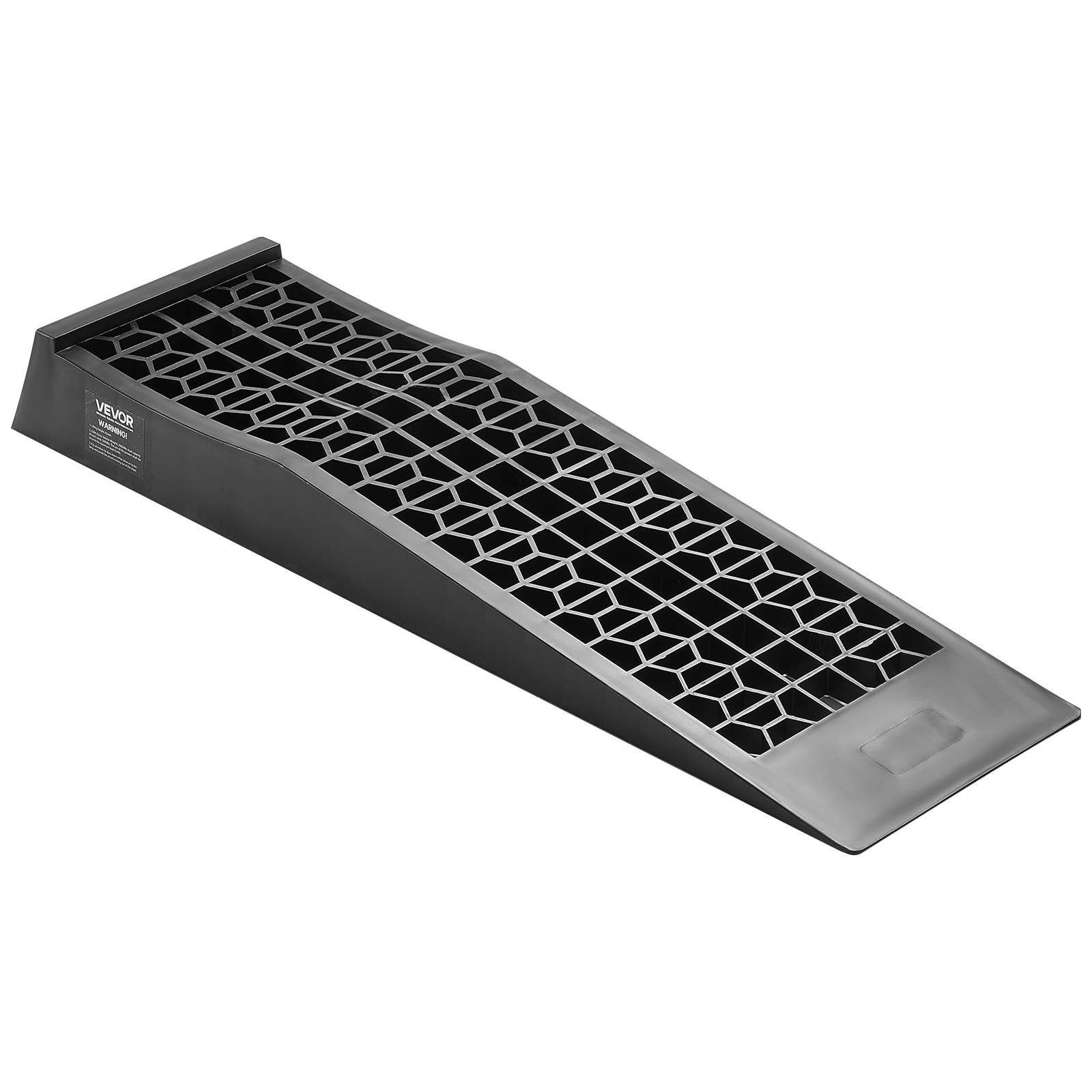 VEVOR Rampa di Carico per Auto, Altezza di Sollevamento 65 mm, Rampa per Sollevamento per Auto da Officina, Cambio Olio e Riparazione Camion, Ogni Pezzo Carico 2268 kg, Nero 2 Pezzi