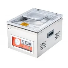 VEVOR Confezionatrice Sottovuoto per Alimenti, Modello DZ-260A 220 V 50 Hz 180 W Macchina per Sottovuoto per Alimenti, Frutta, Sottaceti, Materiali da Restauro, Elementi Elettronici e Metalli Rari