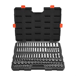 Set Bussole A Impatto 39 Pz VEVOR – Metriche Profonde E Basse 9-30 Mm, In Acciaio Cr-V, Custodia Rigida, Per Meccanici