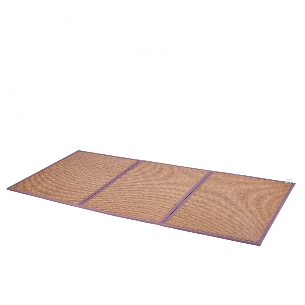 VEVOR Tappetino Tatami, Materasso Tatami Pieghevole in Rattan, Materasso da Pavimento con Retro Antiscivolo e Profumo Fresco, Materasso Futon per Dormire Rilassamento 2032 x 990 x 13 mm