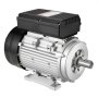 VEVOR Motore Elettrico 2,2KW 2800 Giri/min, AC 220~240V 13,8A, 90L, Telaio B3, Motore Compressore d'Aria Monofase, Albero Chiavetta 24mm, Rotazione CW/CCW Macchine Agricole e Attrezzature Generali