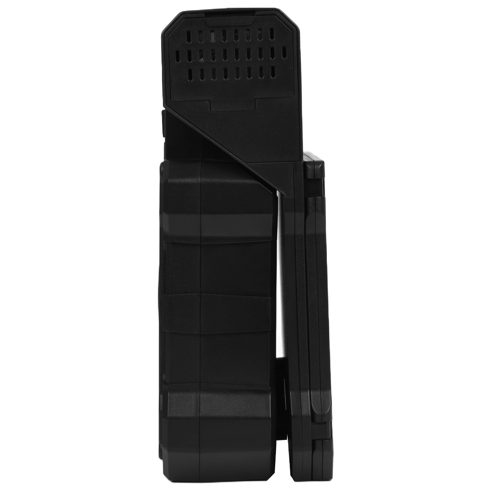 VEVOR Ventilatore Solare Ricaricabile 20000 mAh con Lanterna a LED, Ventilatore Portatile Senza Fili da 20 cm con Pannello Solare Pieghevole da 7 W 5 Velocità, Alimentato a Batteria USB per Campeggio