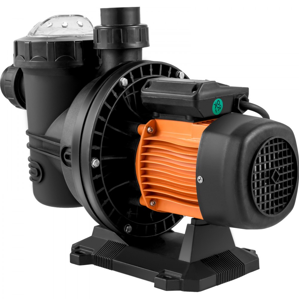 VEVOR Pompa Solare per Piscina Motore da 500 W 75 GPM, Prevalenza max. 14,9m 48V Controller MPPT Cavo di Sicurezza 3 m, Adatta per Parchi Acquatici Sotterranei Piscine
