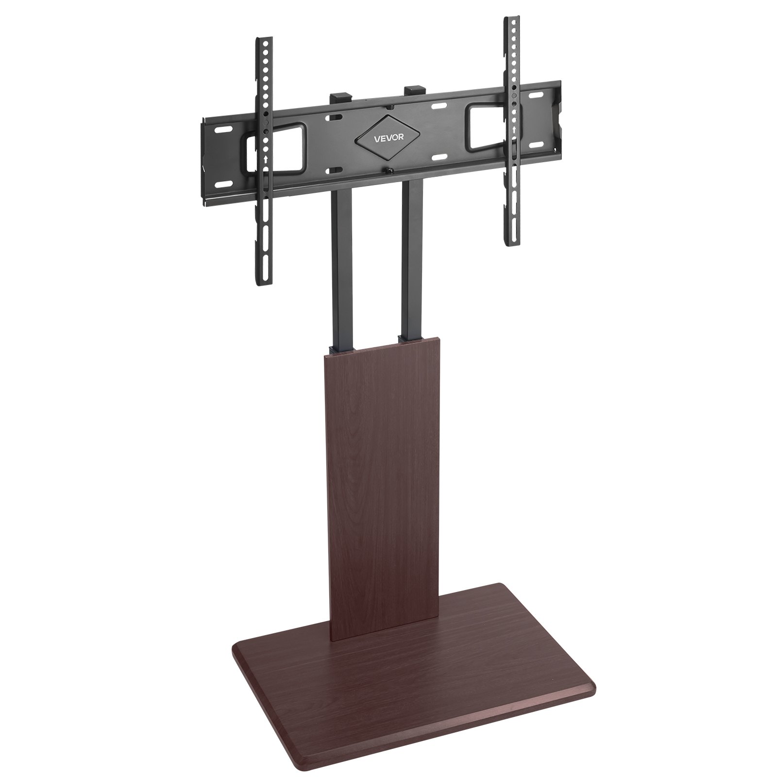 VEVOR Supporto TV PortaTV per Schermo da 812,8-1778 mm max. 45 kg Porta TV Rotazione Sinistra-Destra di ±15° Altezza Regolabile per Angolo di Camera da Letto Soggiorno max. 600 x 400 mm