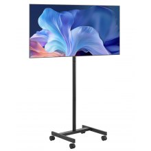 VEVOR Supporto TV da Pavimento per Schermo da 431,8-1397 mm Carico max. 20kg