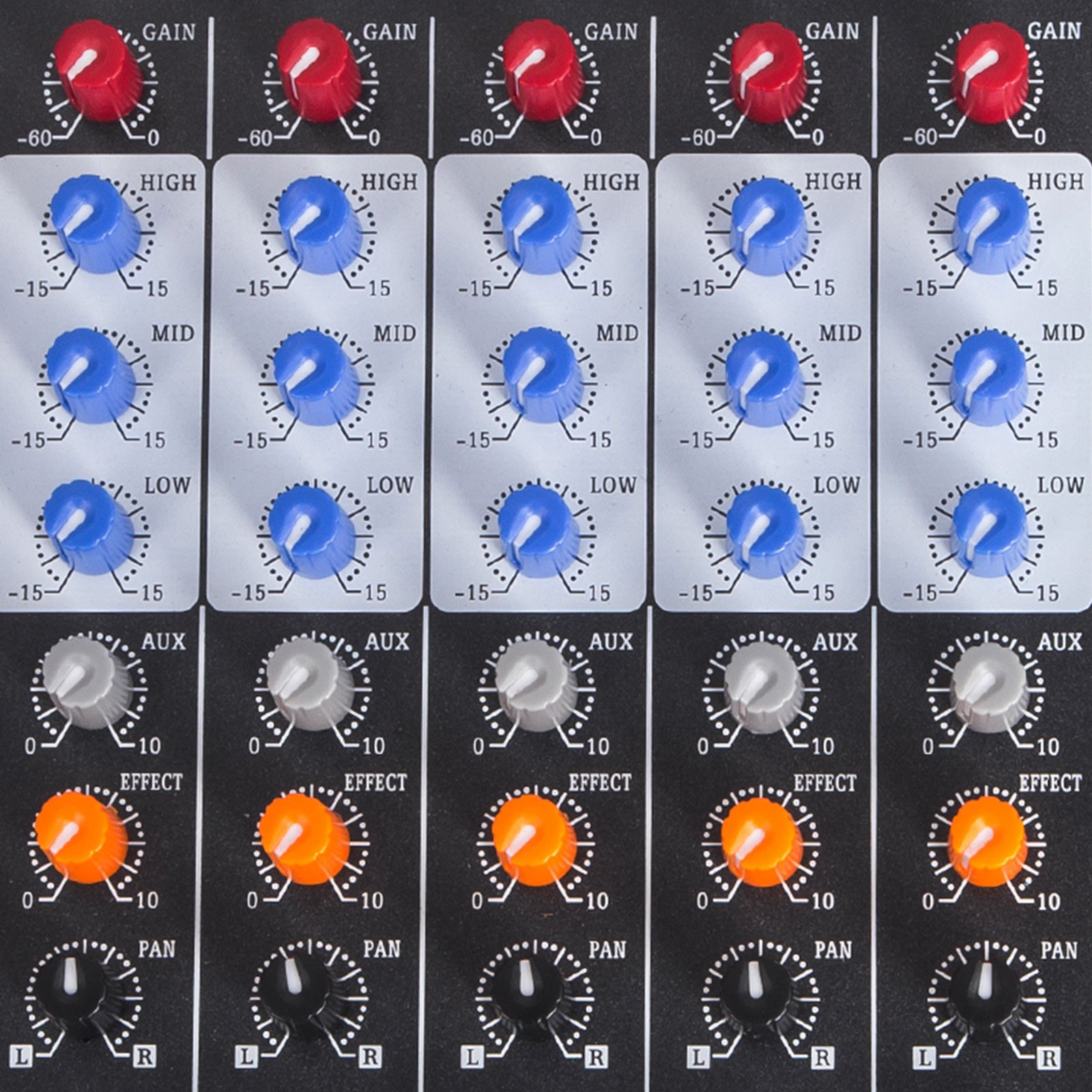 8-canale Mic Line Audio Sound Mixer Ultra Compact Optimized Webcast Good