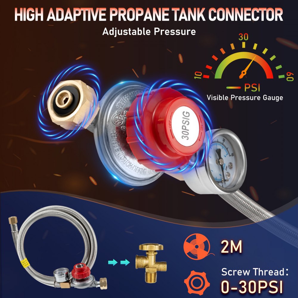 VEVOR Forgia a Gas Propano Bruciatore Triplo Forma Ovale per Coltelli Utensili da Garage Officina, Forgia a Gas Propano 3 Bruciatori Portabile, Forgia a Gas per Fabbricazione di Coltelli Max. 1426 ℃